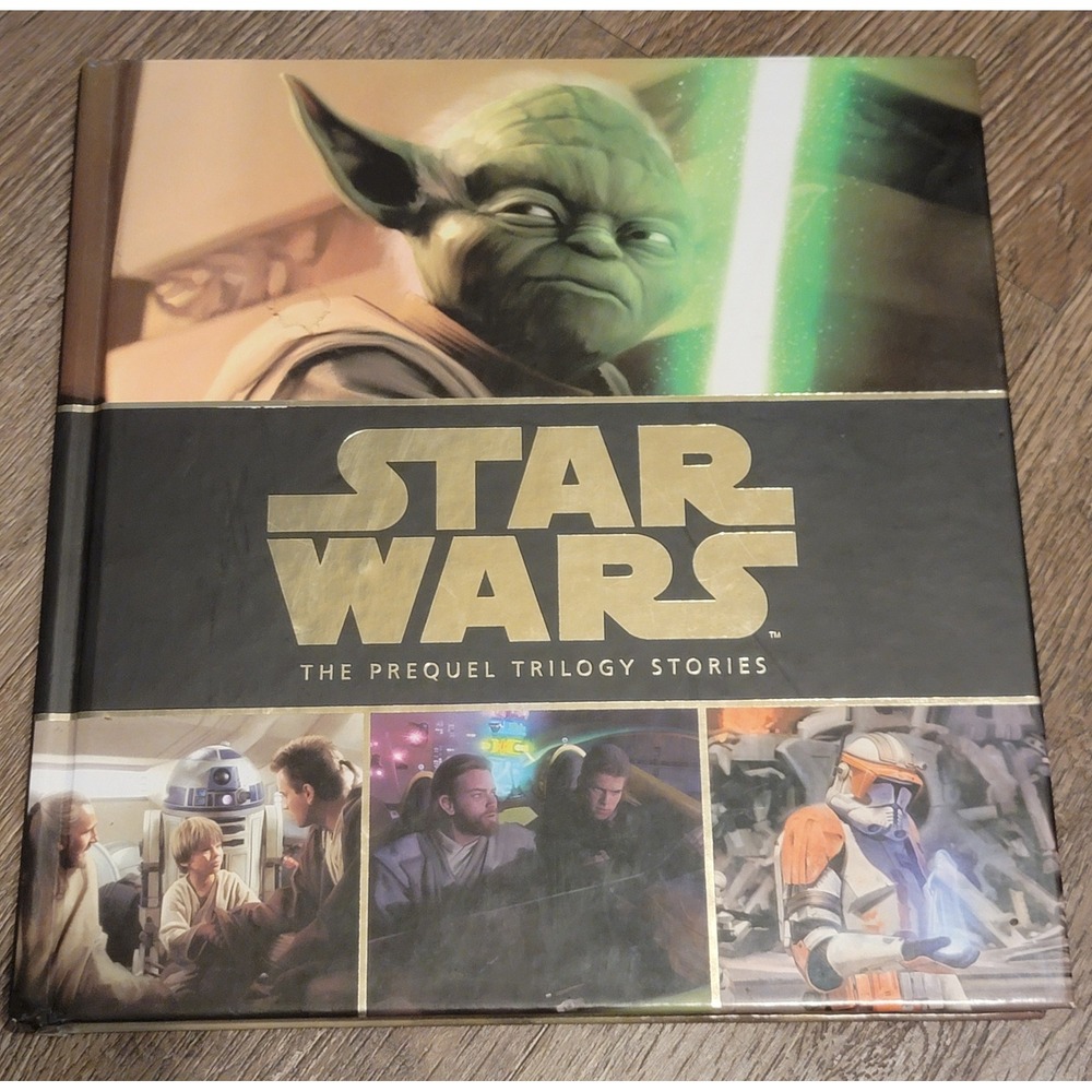 Star Wars The Prequel Trilogy Stories Book Yoda Obi-Wan Anakin